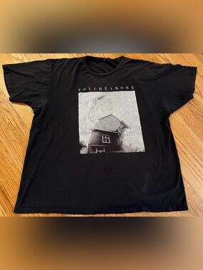 Touché Amoré Band Shirt Size XL Faded Worn Hardcore Emo VERY RARE!